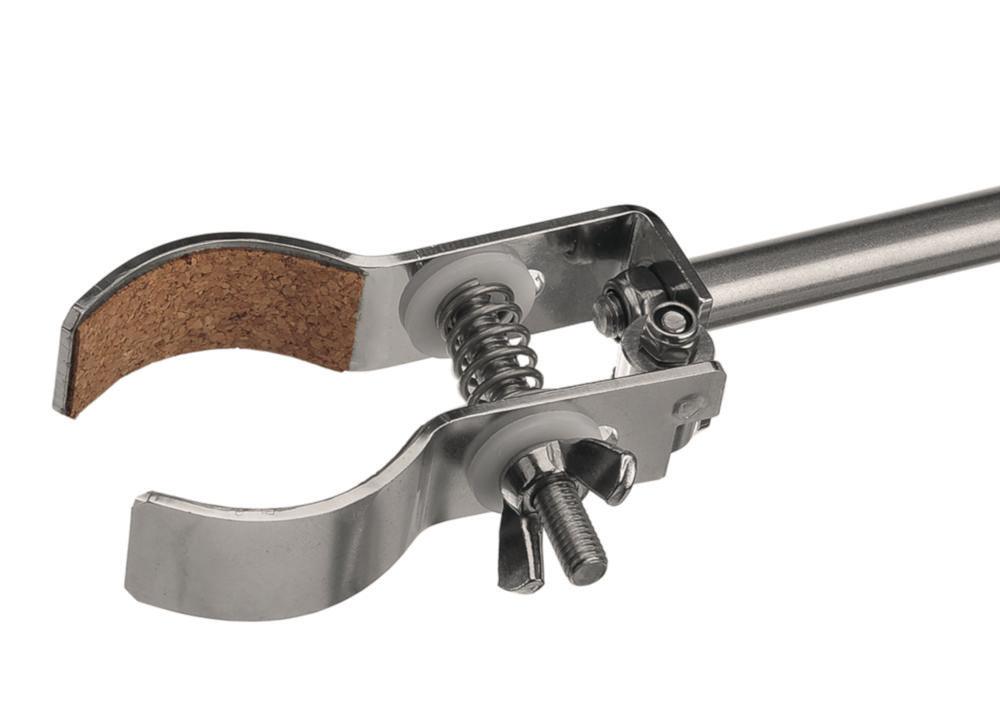 BOCHEM Clamps 18/8 Steel, Without Bosshead, Round Jaws, Range 40mm