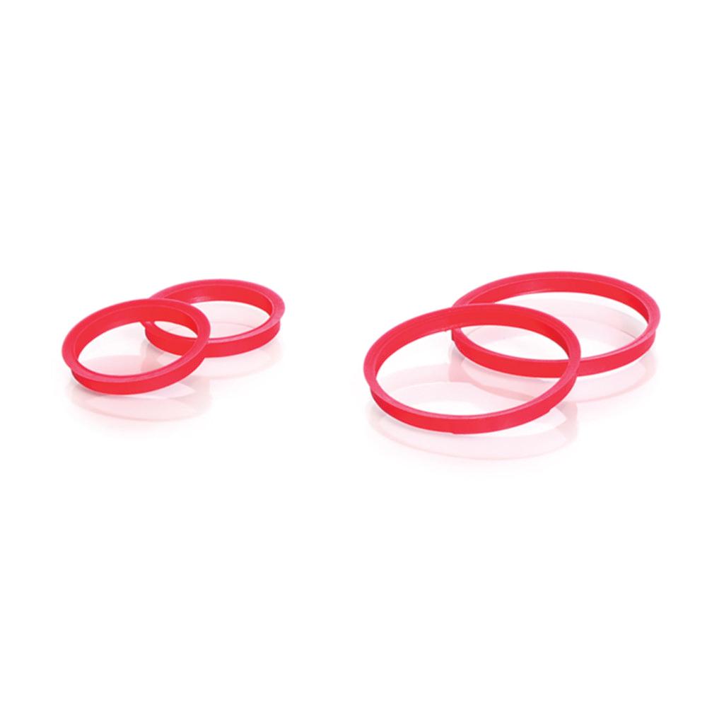 DWK DURAN Pouring Ring, GL45, EFTE Red, Pack of 10