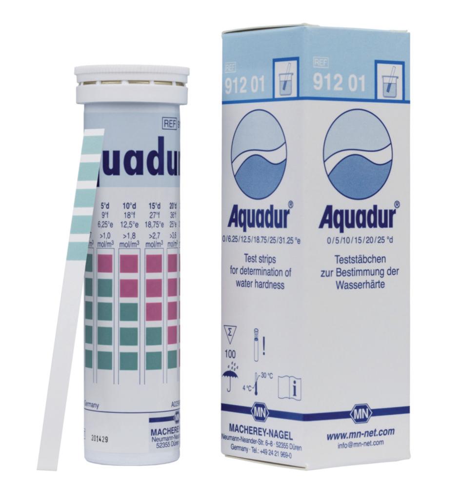 Macherey-Nagel-Nagel Aquadur Test Strips for Water Hardness - Range: 3-25°d - Pack of 100