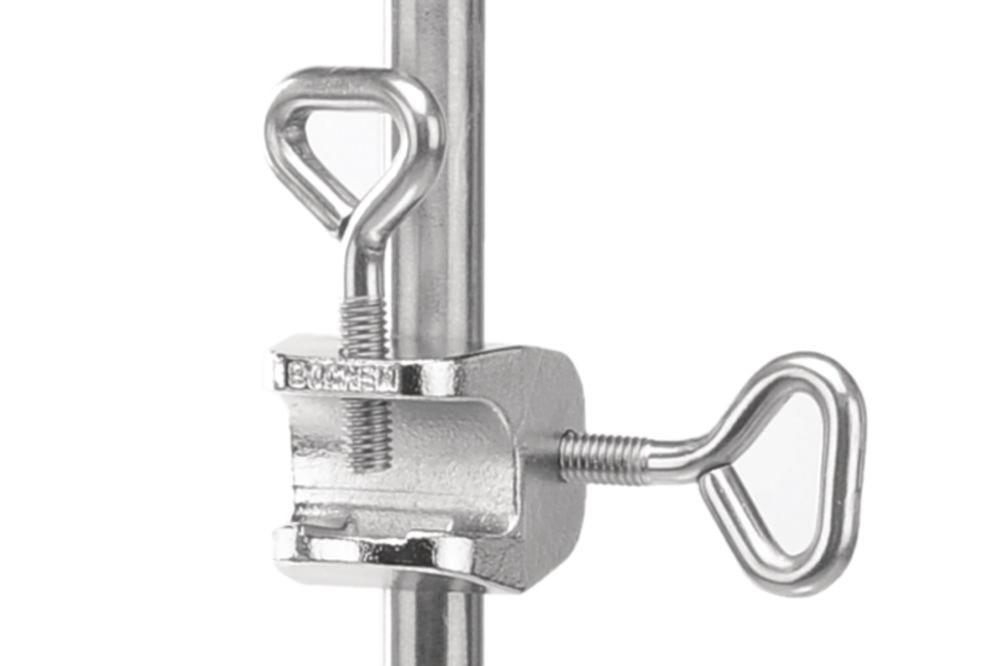 BOCHEM Scaffold Bosshead, 13 mm, Type 2 Eyebolt M6/M8, Malleable Cast Iron