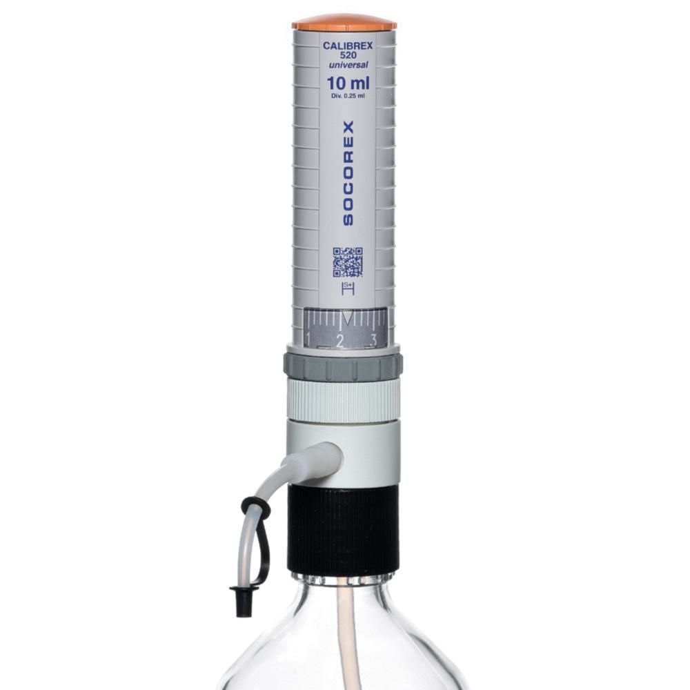 SOCOREX Calibrex 520 Variable 1-10 mL Dispenser (Without Bottle)