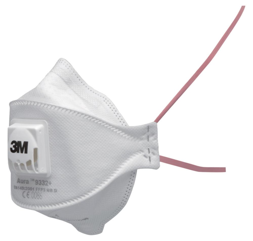 3M™ Aura™ 9332+ FFP3 NR D Respirator with Cool Flow™ Valve (Pack of 10)