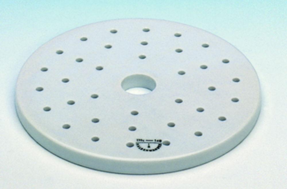 Haldenwanger Desiccator Plates, Porcelain, Diameter 90 mm
