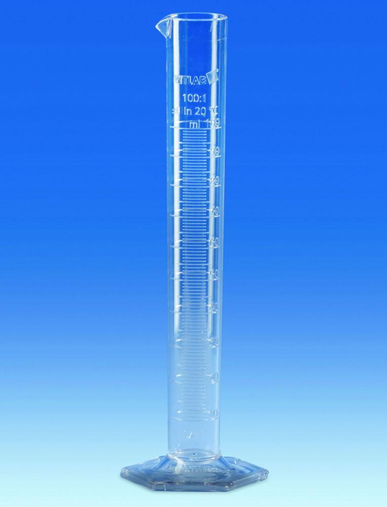 VITLAB Measuring Cylinders, 1000 ml, SAN

