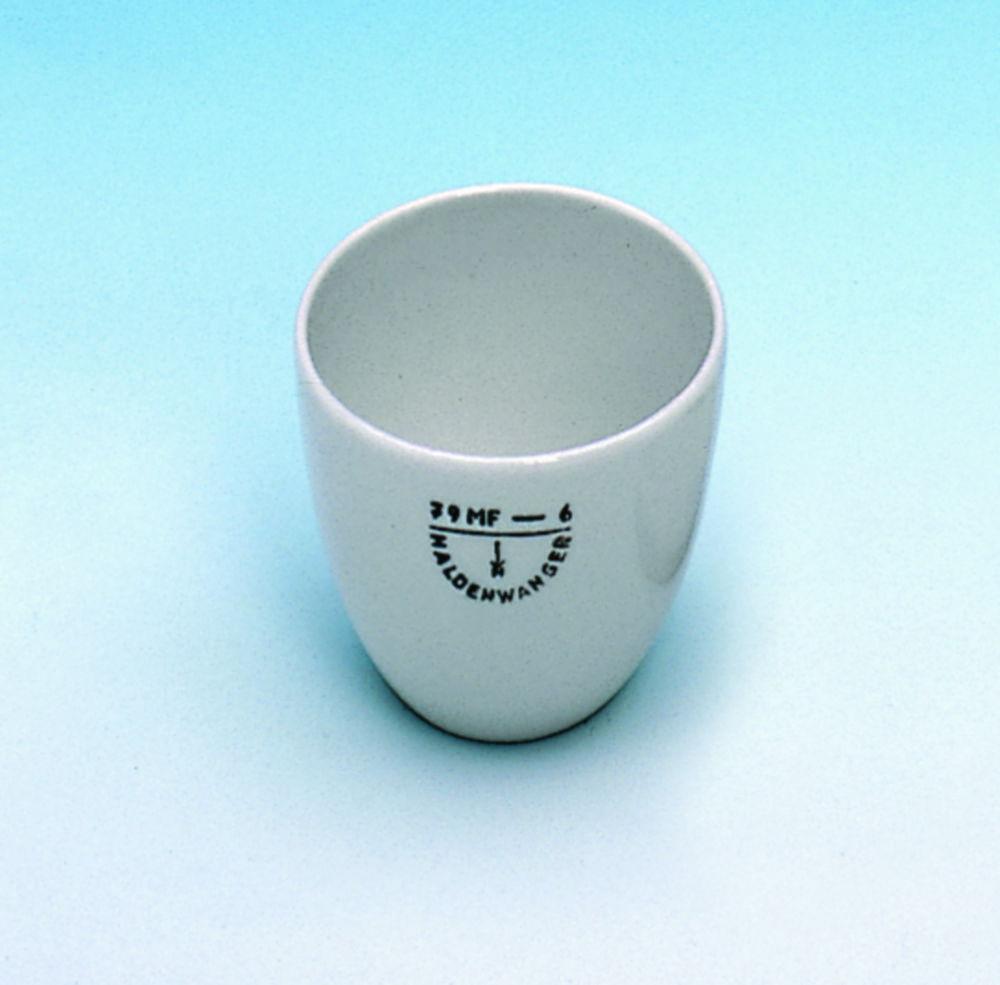 Haldenwanger Porcelain Medium Form Crucible 10 mL (79 MF/8)