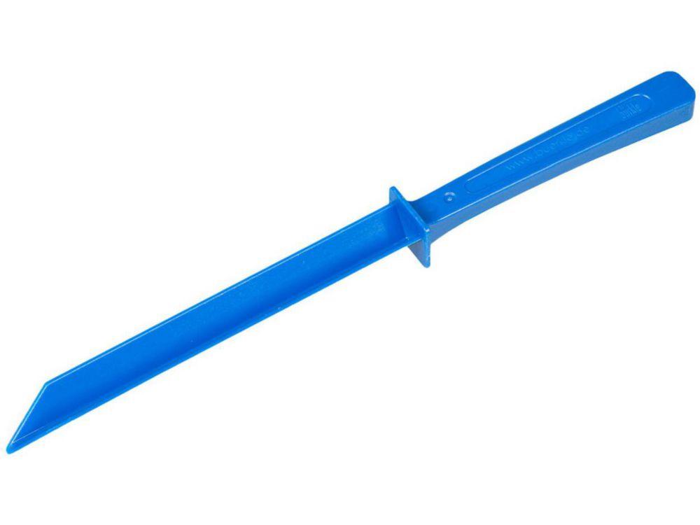 Bürkle SteriPlast Spatula 150 mm Length 263 mm, PS, Blue, for Food, Pack of 10