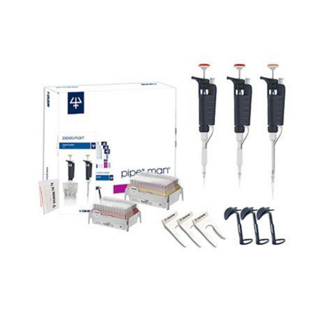 GILSON Pipetman G Microvolume Kit P2G, P10G, P100G, DFL10ST, DF100ST and Accessories