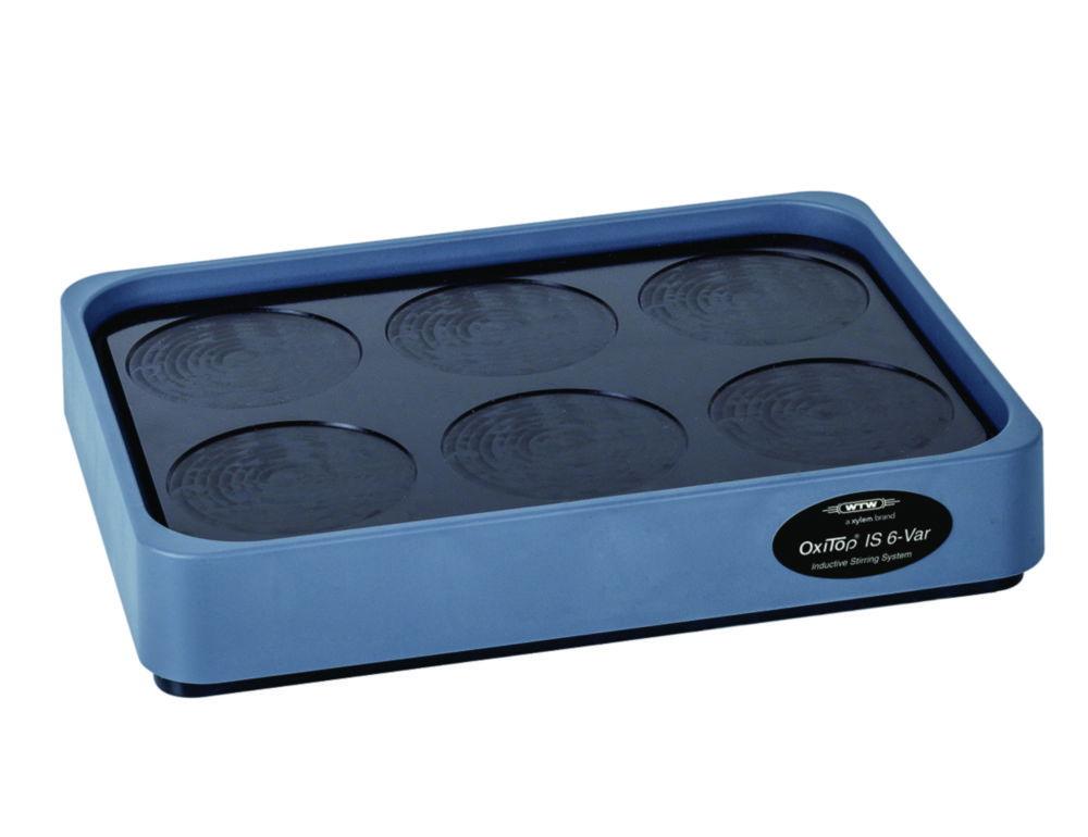 Xylem WTW Stirring Platform IS 6 VAR for 6 Stirring Positions for Sample Bottles with Larger Diameter

