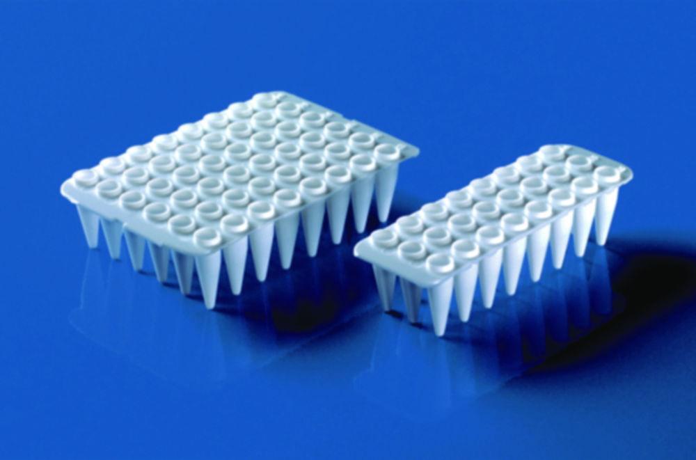 BRAND 48-Well PCR Plates 0.2 mL PP White qPCR Non-Skirted (Pack of 20)

