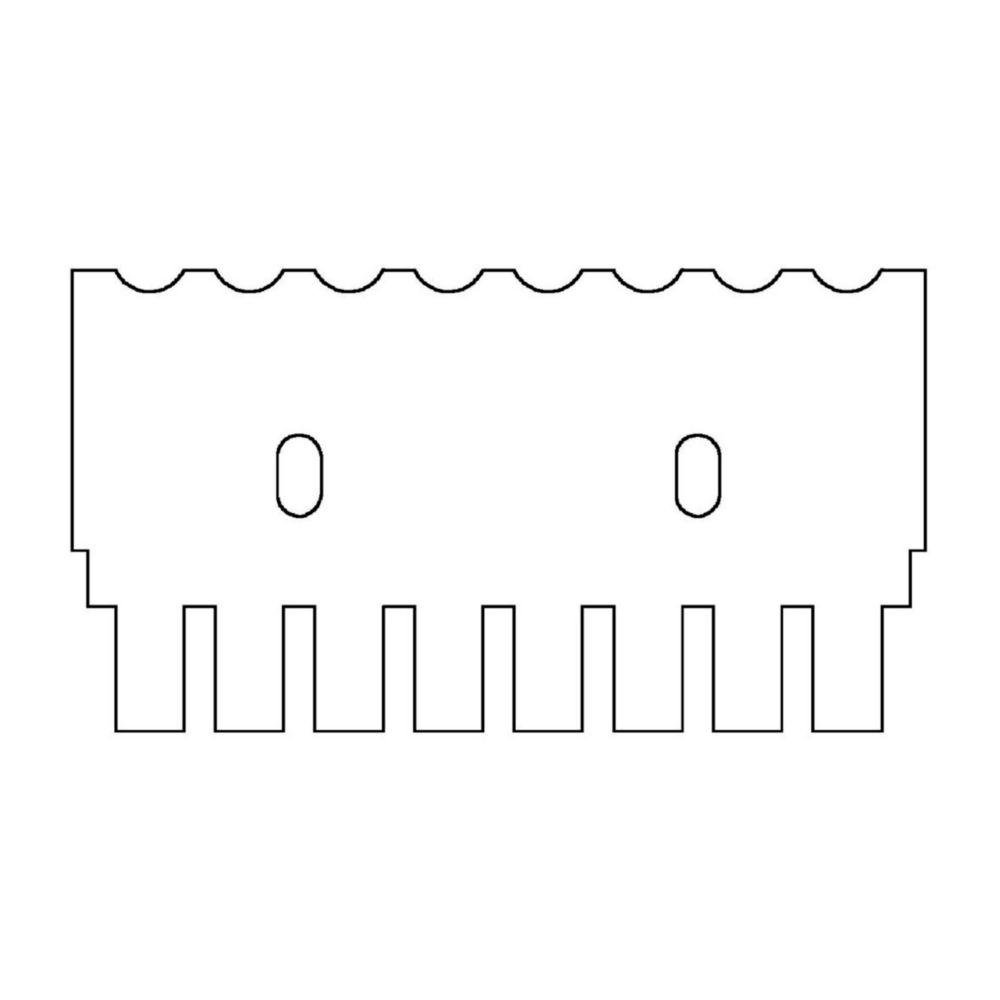 Thistle Scientific Comb 8 Sample, 1 mm Thick​, Sample Volume 25µl
