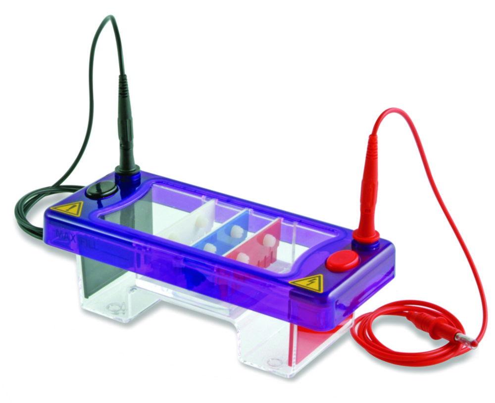 Thistle Scientific multiSUB Mini 70x70 mm UV Tray with 2 Combs, 8-Sample Loading Guide, and Casting Dams
