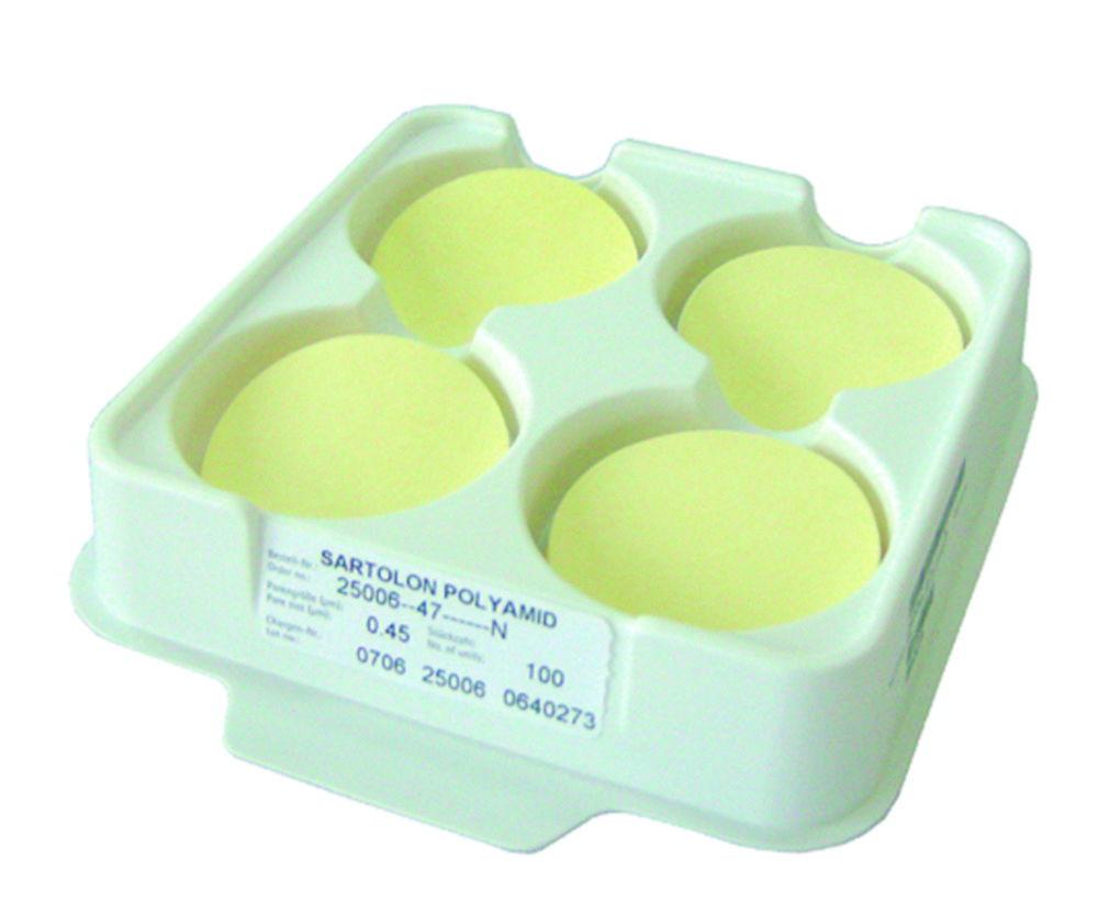 Sartorius Sartolon Membrane Filter 142 mm 0.45 µm Polyamide Pack of 100

