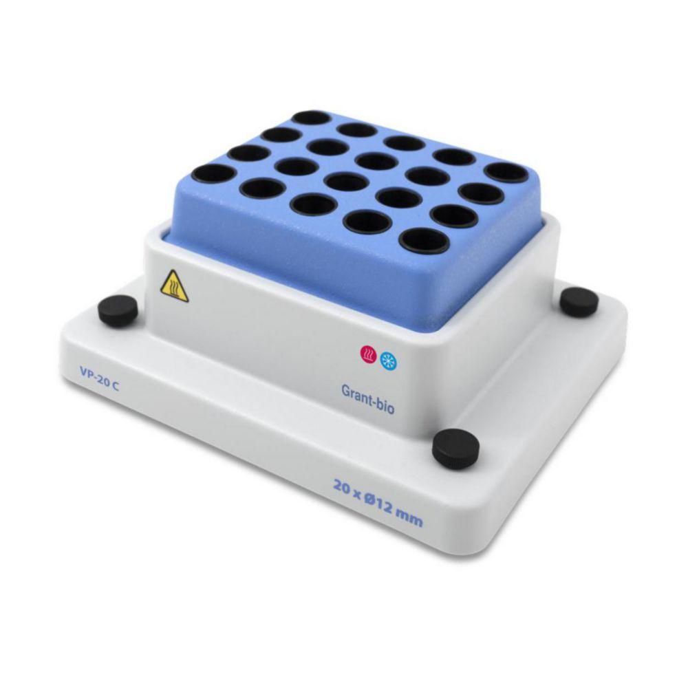 Grant Heating/Cooling Block for PCMT/PCMT PLUS for 20x 12mm Round-Bottom Tubes

