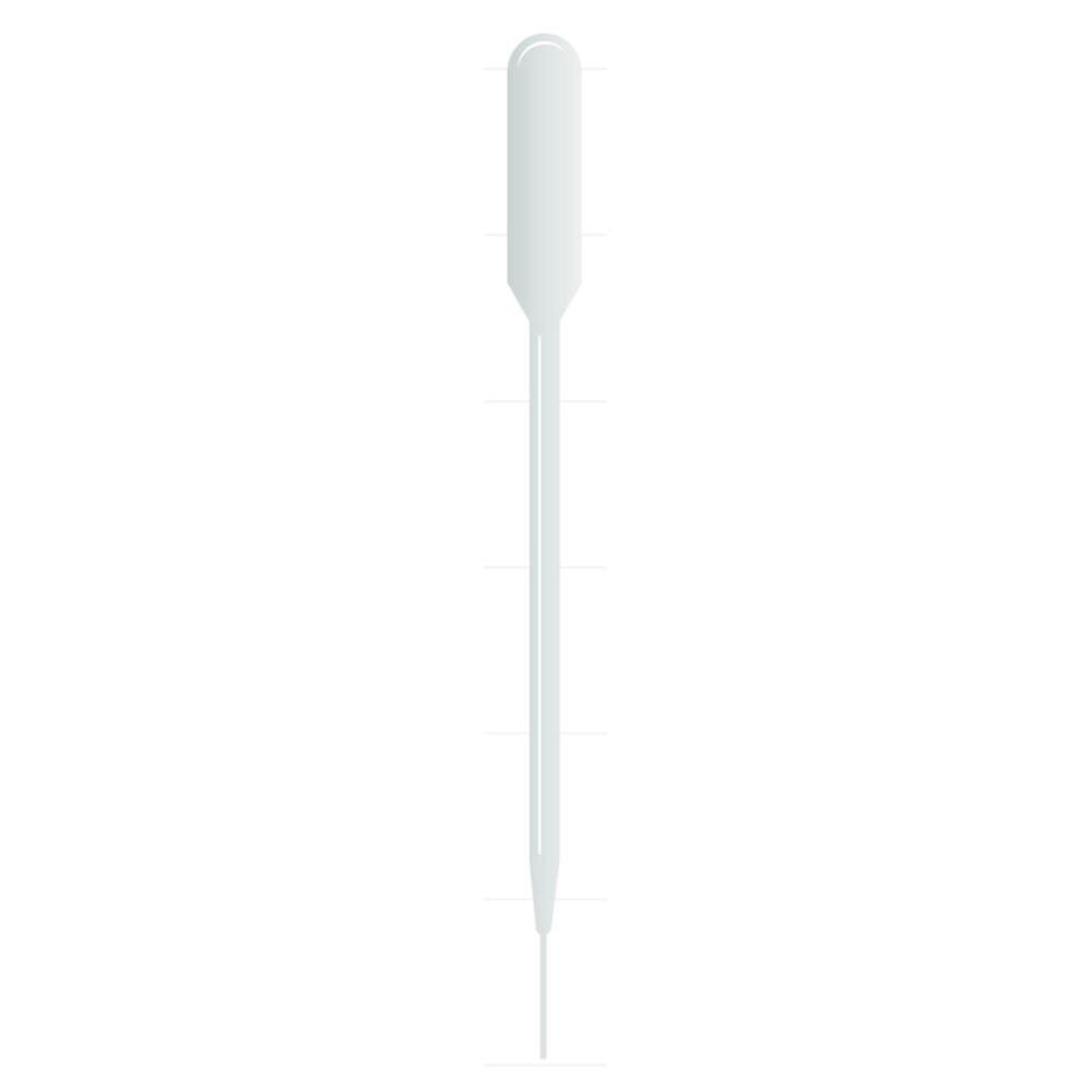 Thermo Samco Transfer Pipets 5.8 mL Non-Sterile Extra Fine Tip No Label, Pack of 500