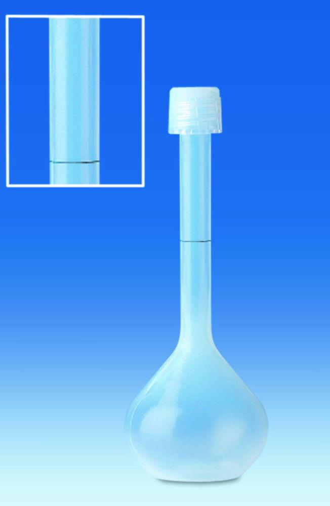 VITLAB Volumetric Flask 250 ml PFA Class A with Screw Thread Connection