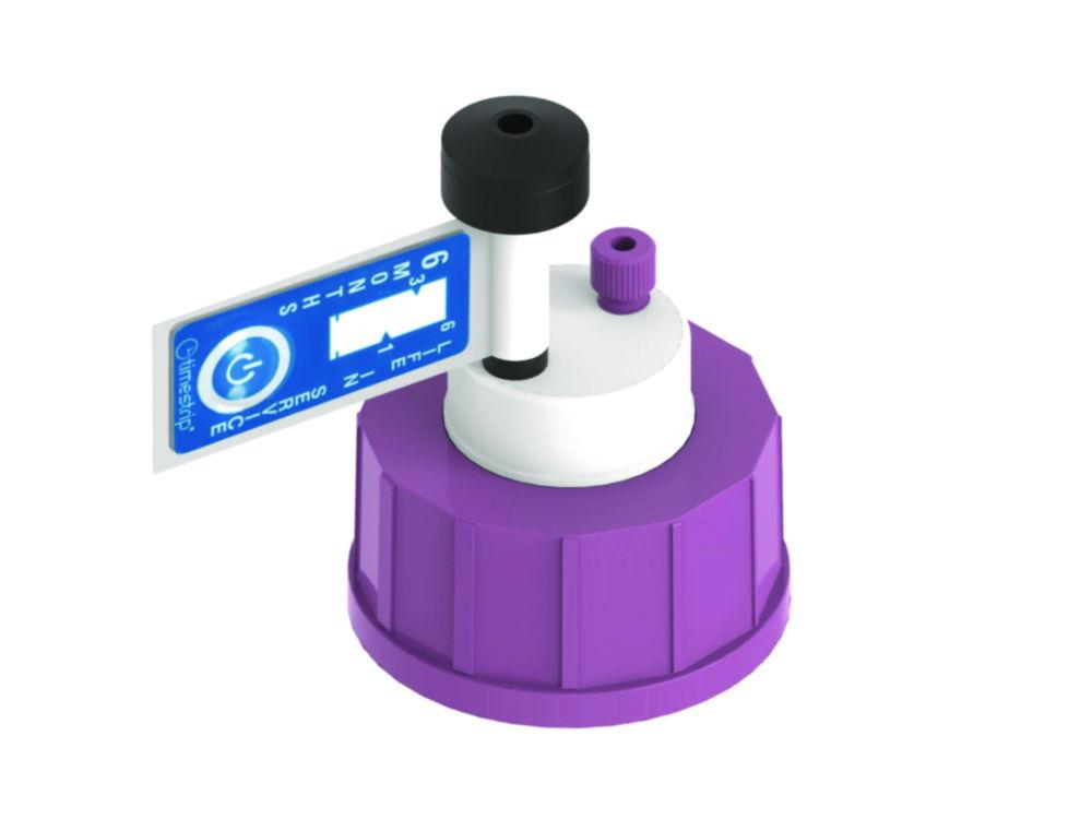 KEFO Eluent SafetyCap (S40) with AirValve and 1x Standard port