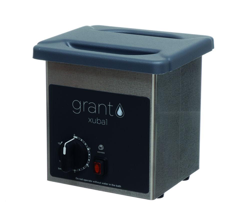 Grant Ultrasonic Bath XUB A1, 1.5 Ltr., Analogue, including ABS Lid, Stainless Steel Basket, Sample