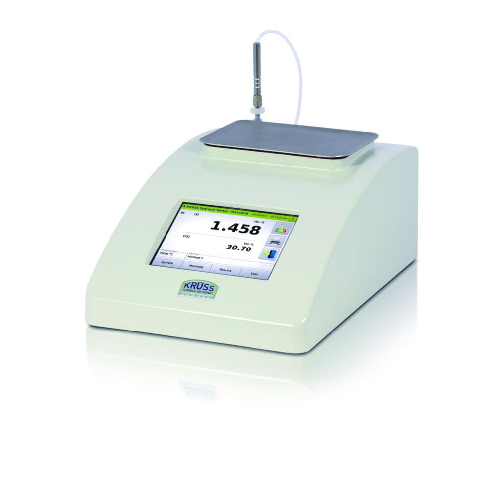 Kruss Gas Analyzer MAT1500 with Zirconia Dioxide Sensor for Oxygen and NDIR Sensor for Carbon Dioxide

