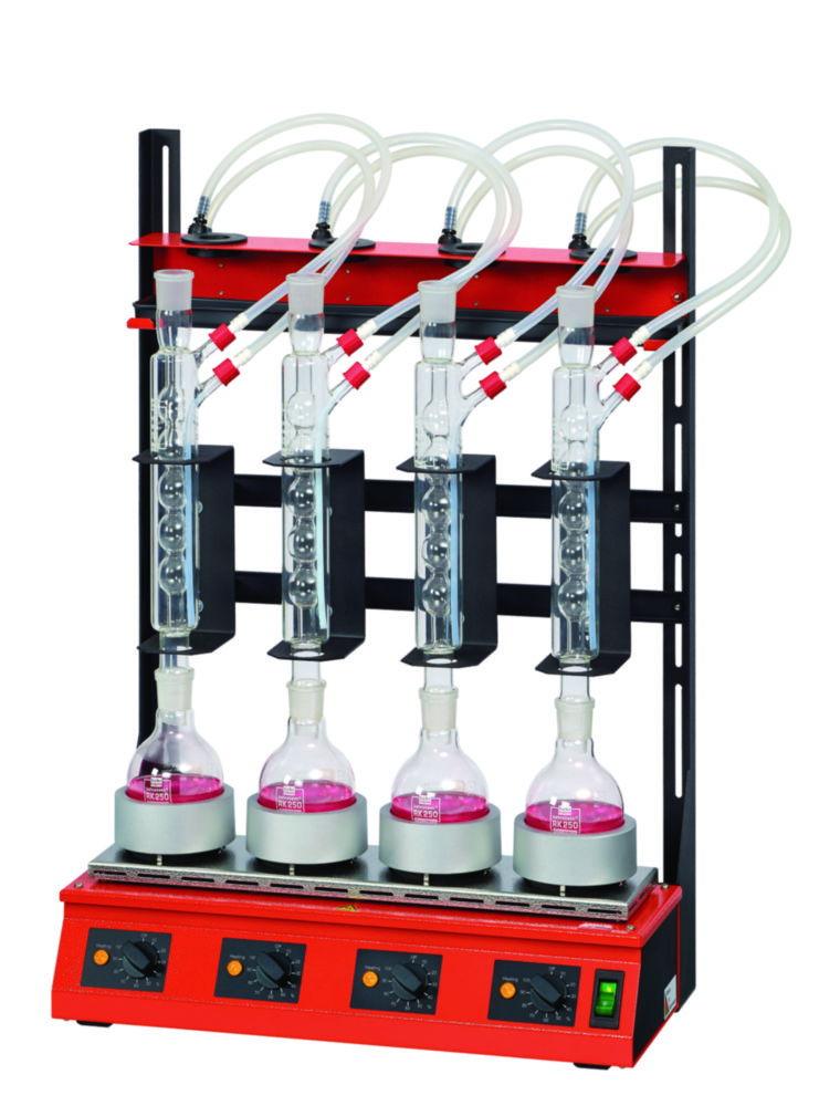 Behr Serial Heating Unit RH 506 for Reflow Distillation, 6 Heating Places for 500ml Round Flasks, CPL