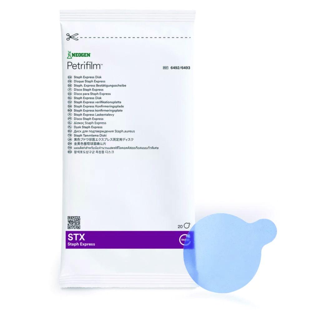 Neogen Petrifilm Staph Express Disks Pack of 20