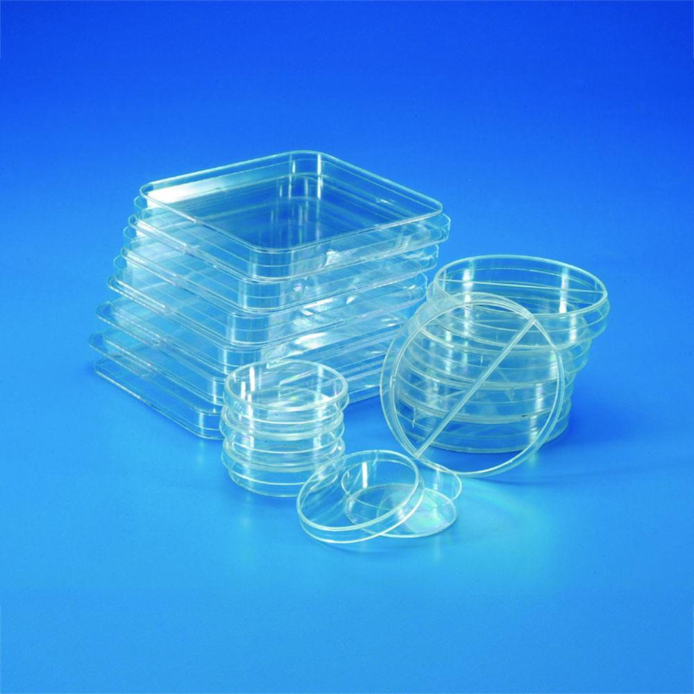 Kartell Petri Dish, Ø 100 mm, PS, with Spouts, Sterilised, Pack of 500