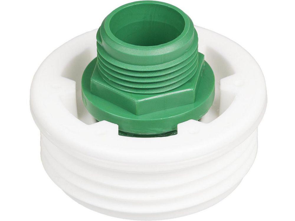 Bürkle Thread Adapter Single from 3/4" to Coarse Thread Tri-Sure 2", PP/PE