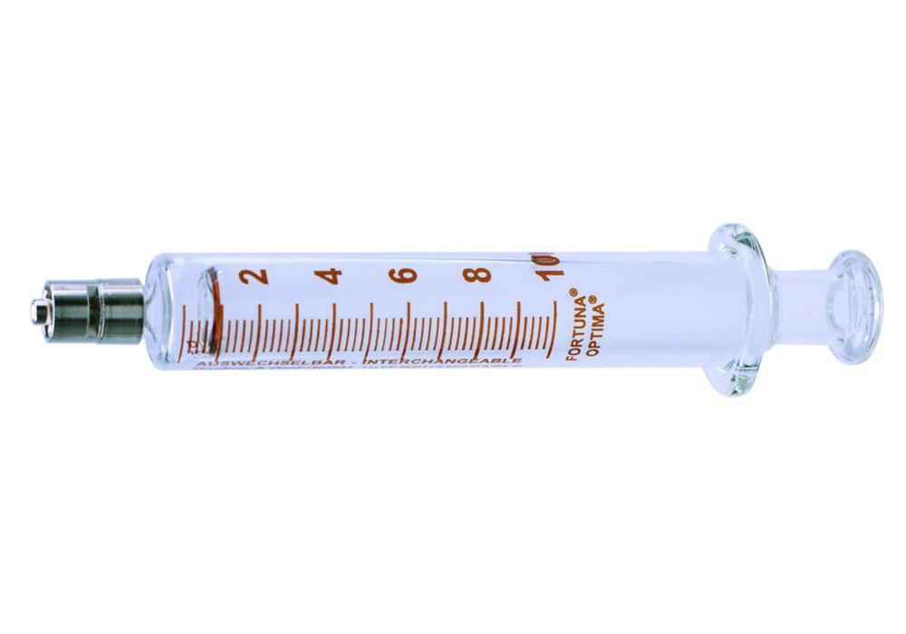 Poulten & Graf All Glass Syringes CAP 2 mL, Metal Cone, Luer Lock