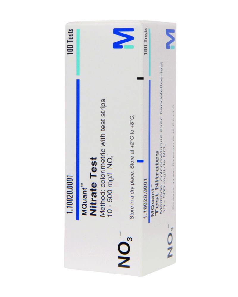 Merck Test Strips, Nitrate, Range: 10–500 mg/L, 100 Tests

