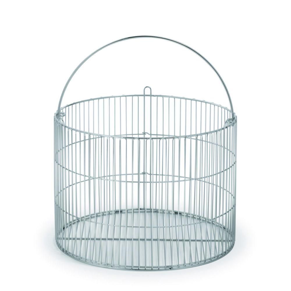R. ESPINAR Wire Basket CV-12, Stainless Steel Ø 220mm x Height 200mm, for Automatic Autoclaves AES-12