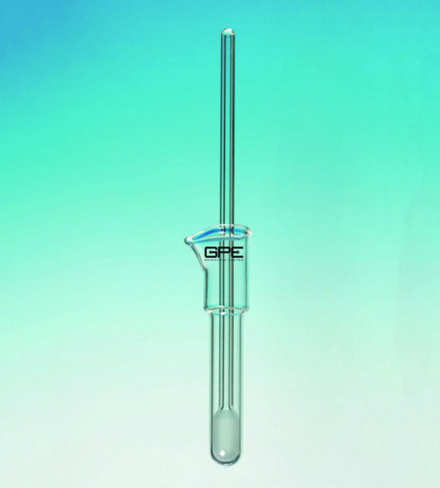 GPE General Purpose Homogeniser 5ml Borosilicate Glass Chamber Length 65mm Mortar 95mm Pestle 195mm x Ø 10mm

