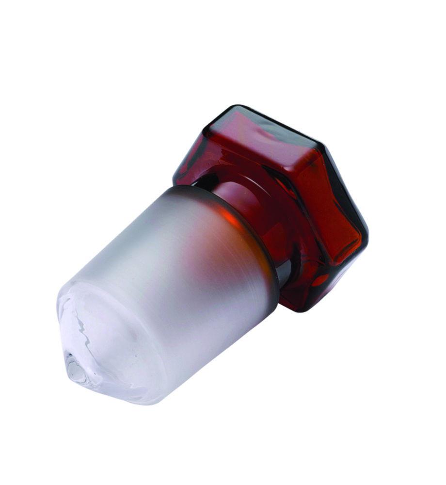 Hirschmann Glass Stopper NS 29/32 Amber Glass