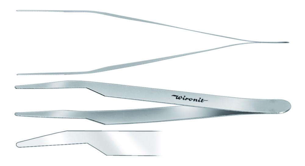 Karl Hammacher Light Tweezers 100 mm Blunt

