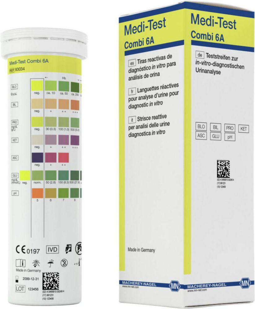 Macherey-Nagel MEDI-TEST Combi 6 A Pack of 100 Strips

