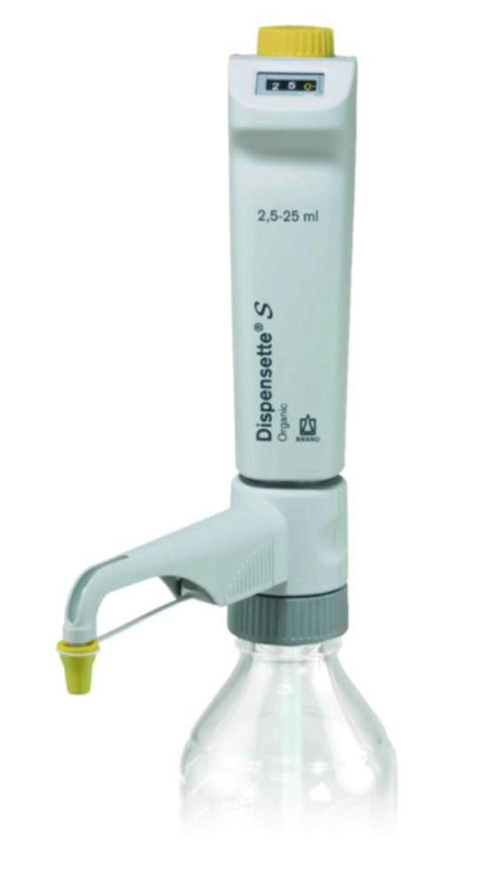 BRAND Dispensette S Organic Digital 2.5-25mL Without Recirculation Valve

