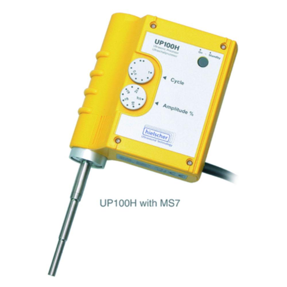 Hielscher Ultrasonics Ultrasonic Processor UP100H Portable, Also Mountable on Support, 100 Watt, Frequency 30kHz

