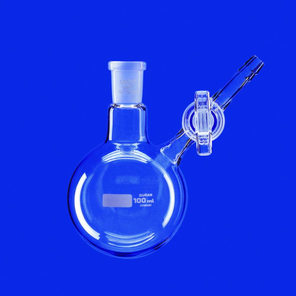 Lenz-Laborglas Nitrogen Round-bottom Flasks (Schlenk-Flasks), Socket NS 29/32 Cap, 1000 ml

