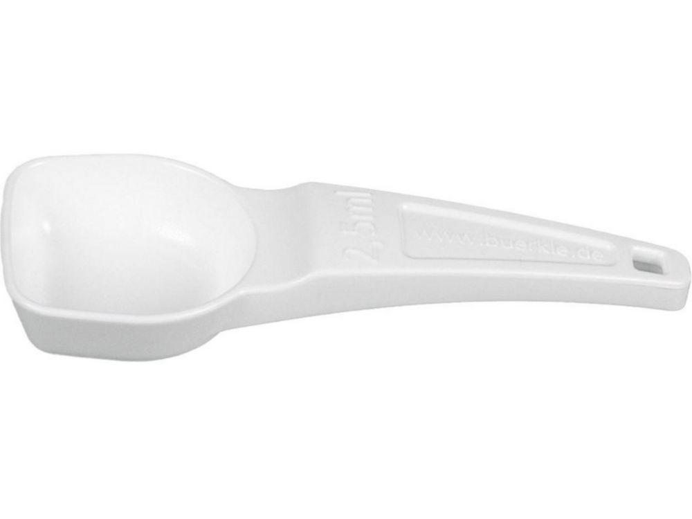 Bürkle Dosage Spoon 2.5 ml, PS, White, Pack of 100