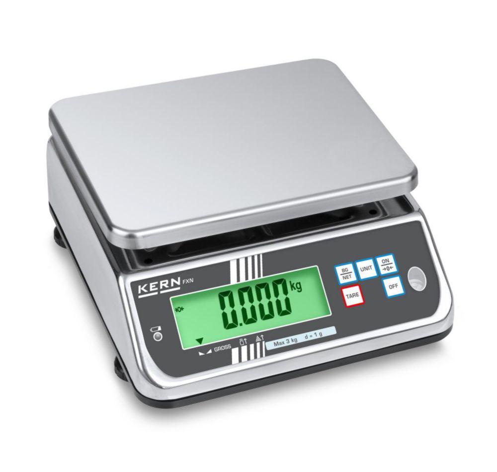 Kern Bench Scale FXN 30K-3N 30 kg / 5 g, Weighing Plate 236x195 mm