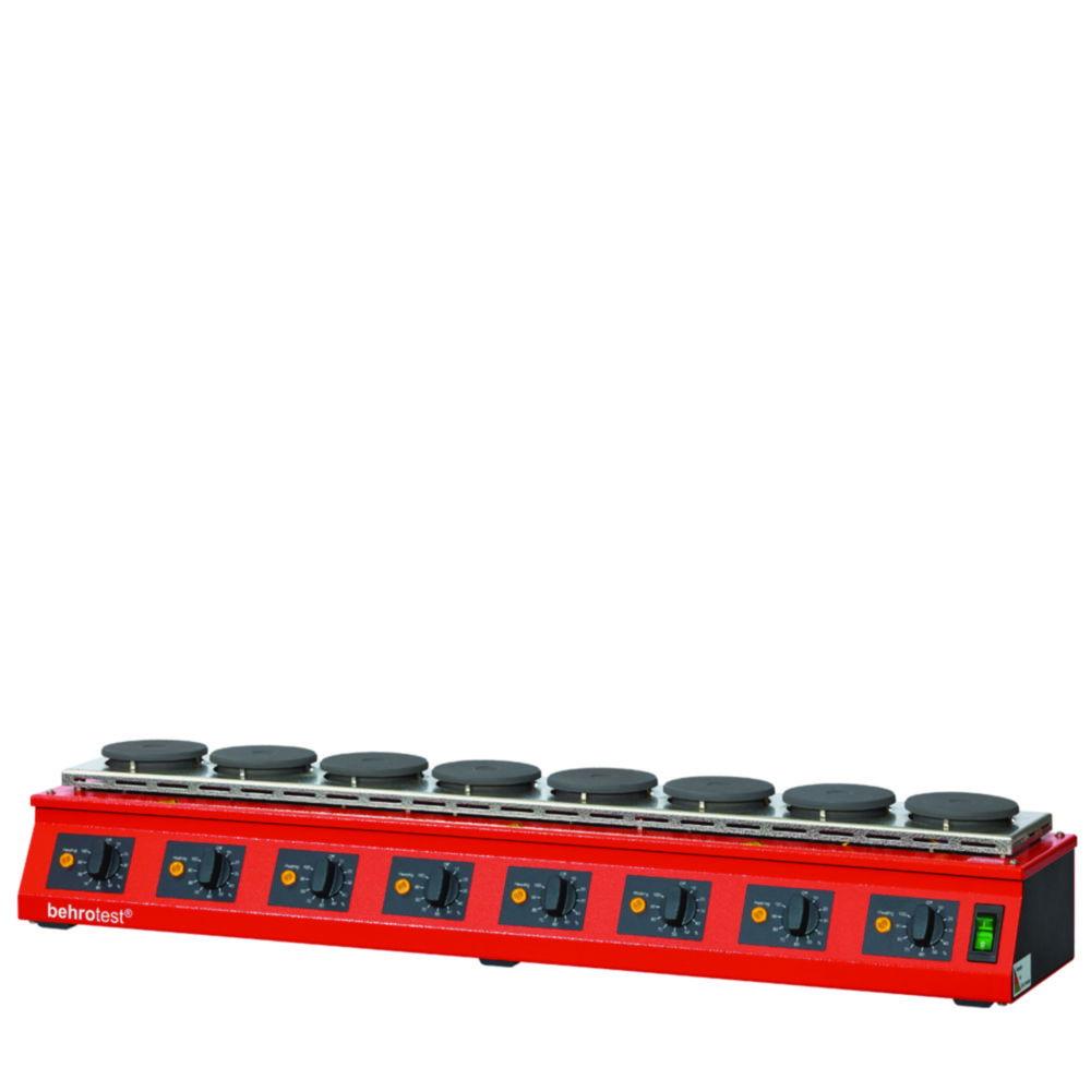 Behr Multiple Hotplate System HB 8, 8 Individually Adjustable Hotplates without Metal Protective Grills, Dia. 94 mm