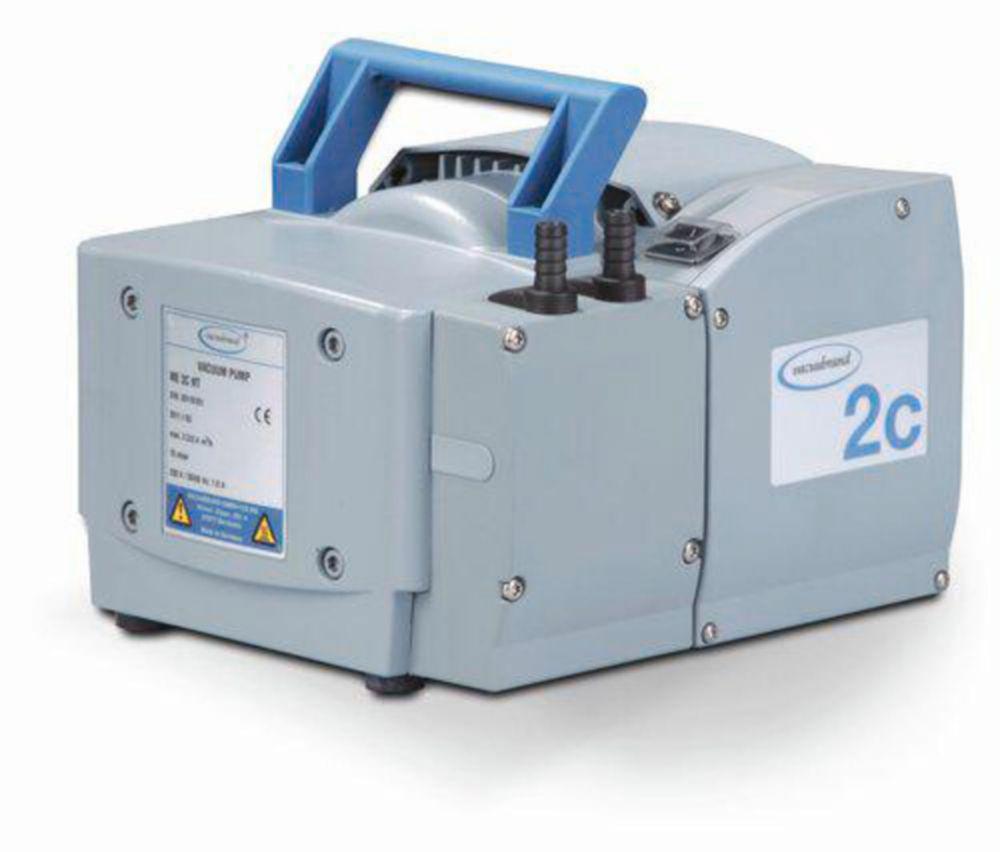 Vacuubrand Chemistry Diaphragm Pump ME 2C NT, 230 V / 50–60 Hz, UK Plug

