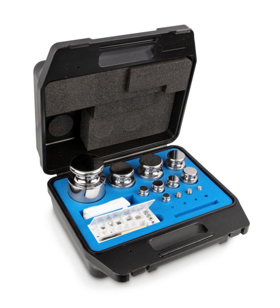 Kern Set of Weights E2, 1 mg - 5 kg, OIML, Stainless Steel in Plastic Case

