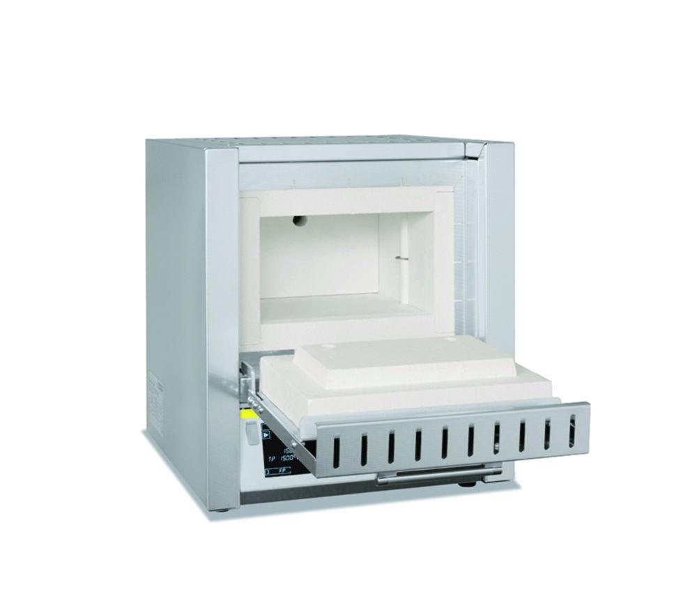 Nabertherm Muffle Furnace L 514 B510, Max Heat Power 1400°C with Fiber Insulation and Flap Door