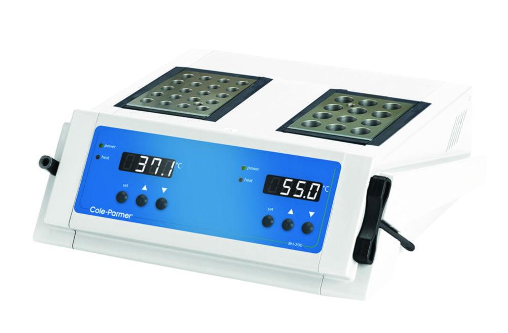 Cole-Parmer Dual Control Digital 2-Block Heater 200°C, 230 VAC

