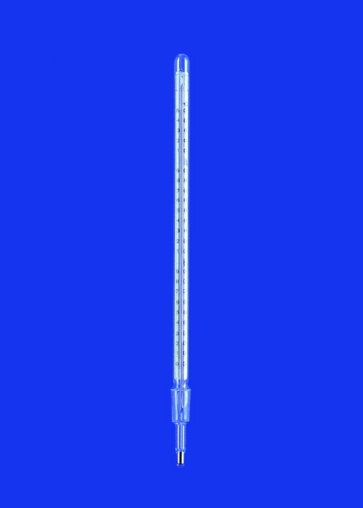 Lenz-Laborglas Distillation Thermometers, Range °C 0–250, Fitting Length 70 mm
