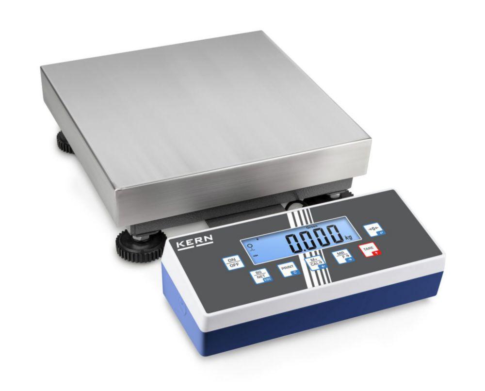 Kern Platform Scale EOC 100K-3, 150/60 kg, 20/50 g Dual Range, Weighing Plate 300 x 300 mm