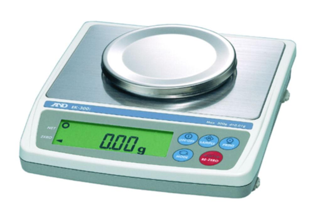 A&D Compact Balance EK-4100i 4000 g / 0.1 g, Weighing Pan 133 x 170 mm