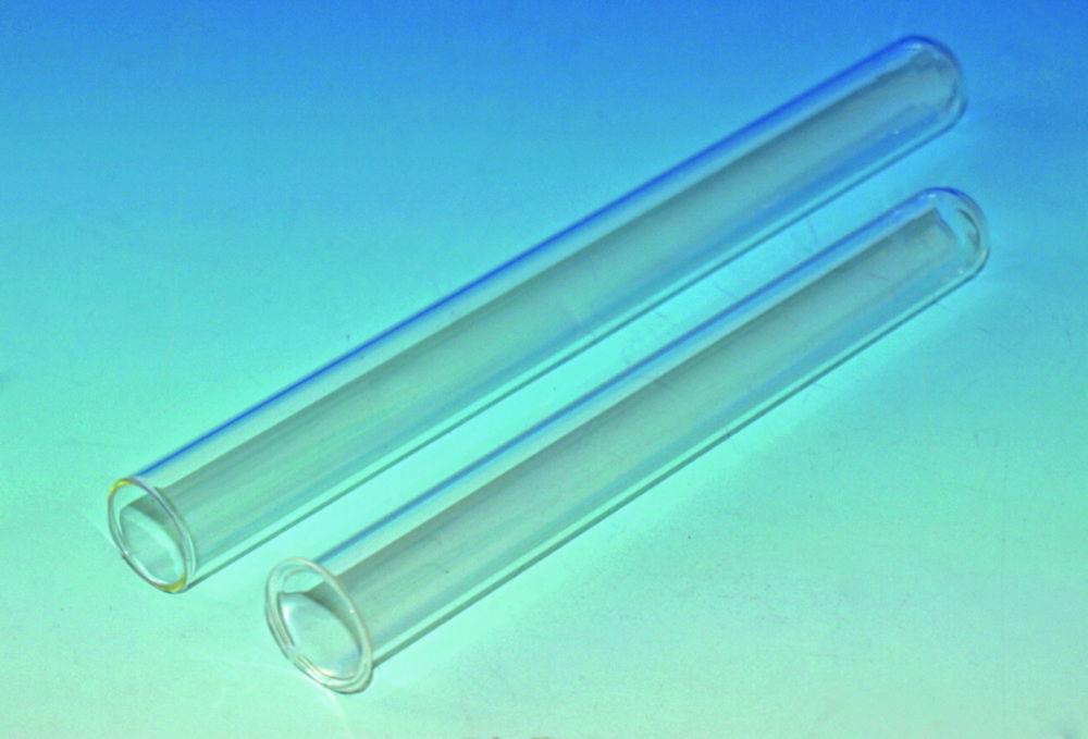 Glaswarenfabrik Karl Hecht Soda Glass Test Tubes without Rim (16 x 160 mm) – Pack of 100