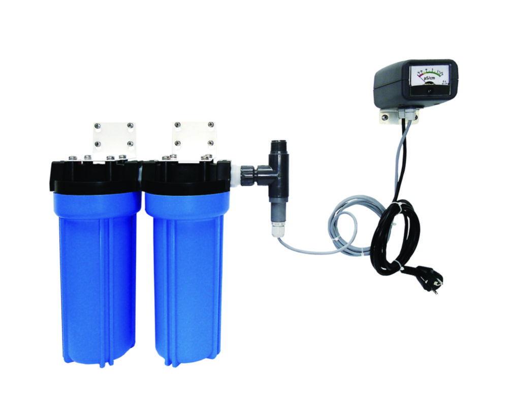 Stakpure Ion Exchangers Syst. DS 150 Duo, Plastic 50 l/h, 6 kg, 93 x 125 x 96 mm (BxHxT), 2 x 150l Capacity for 10° Total Dissolved Solids