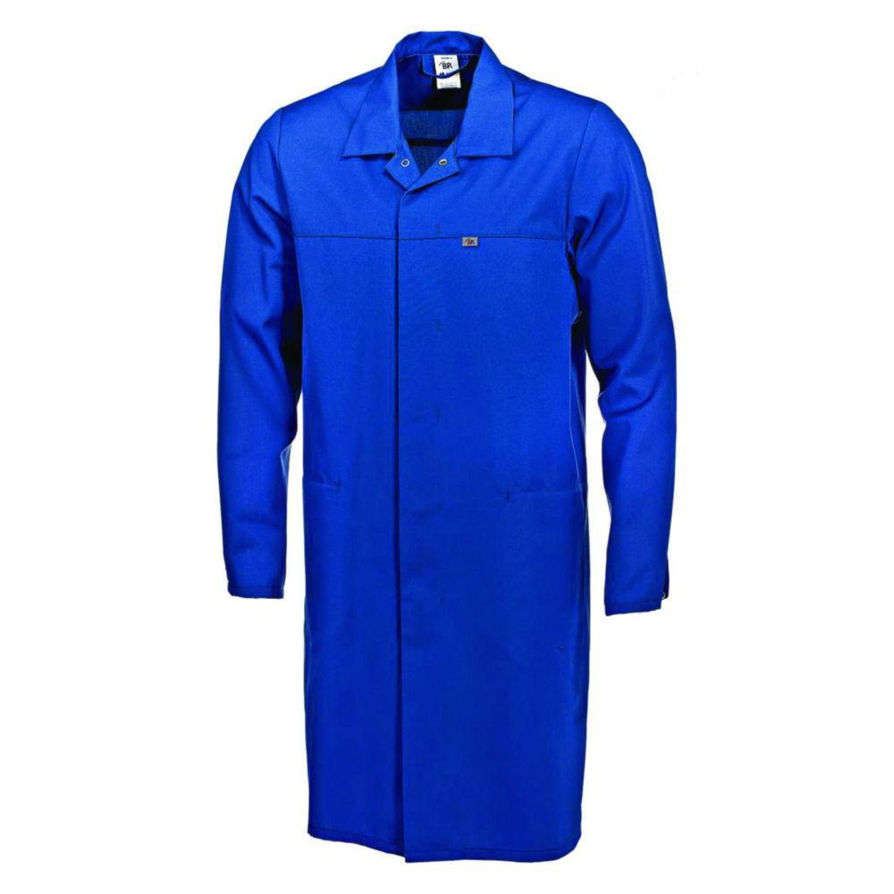 Bierbaum-Proenen BP Laboratory Coat Size SN, Royal Blue 65% Polyester / 35% Cotton 1/1 Arm, Unisex
