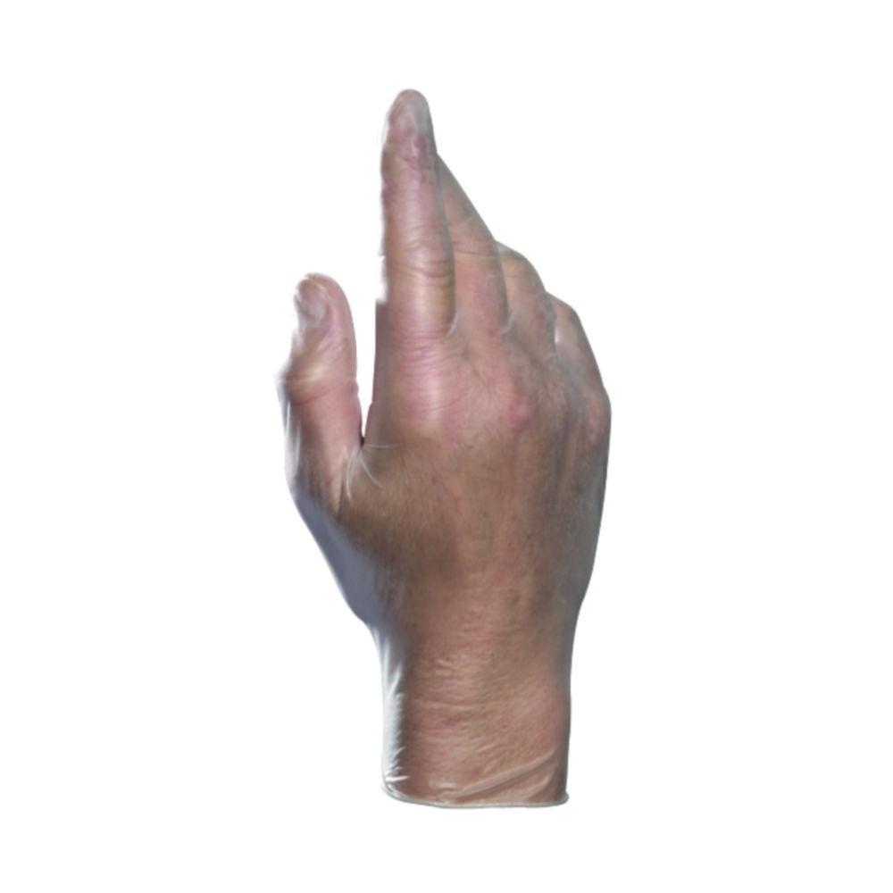 MAPA Disposable Gloves Solo 990 Vinyl Size 6–6.5 Pack of 100

